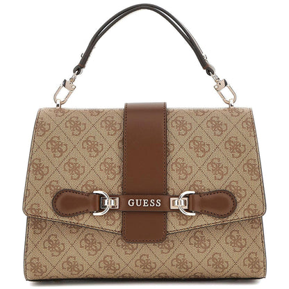 Guess Brown Beige Light Brown Women Handbag Hwsg9500200 Lgw