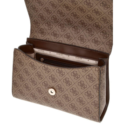 Guess Brown Beige Light Brown Women Handbag Hwsg9500200 Lgw