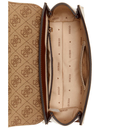 Guess Brown Beige Light Brown Women Handbag Hwsg9500200 Lgw