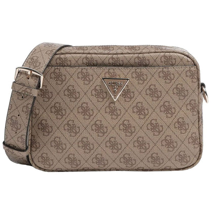 Guess Brown Latte Women Cross Body Bag Hwsg87 78140 Ltl