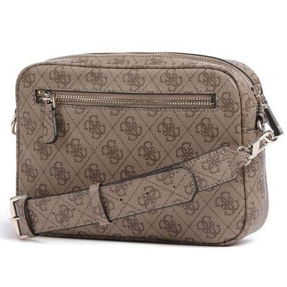 Guess Brown Latte Women Cross Body Bag Hwsg87 78140 Ltl