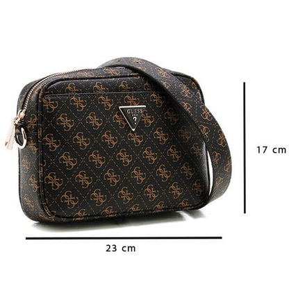 Guess Brown Women Cross Body Bag Hwqg8778140