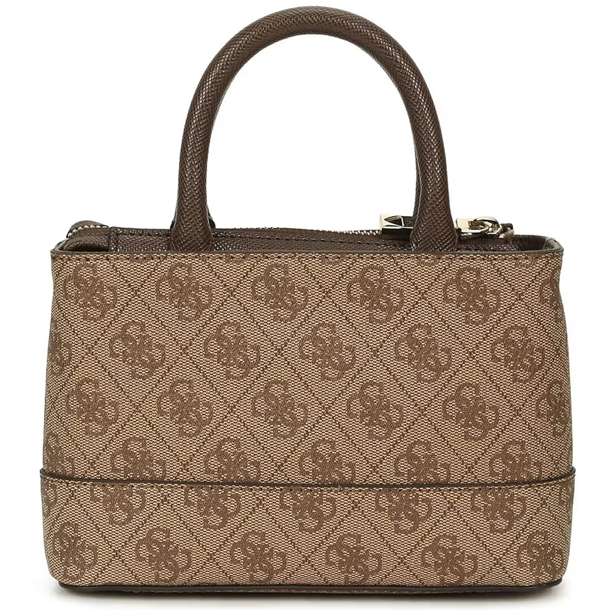 Guess Brown Women Handbag Bg837777 Latte