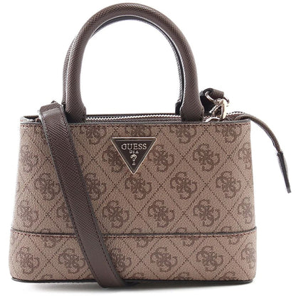 Guess Brown Women Handbag Bg837777 Latte