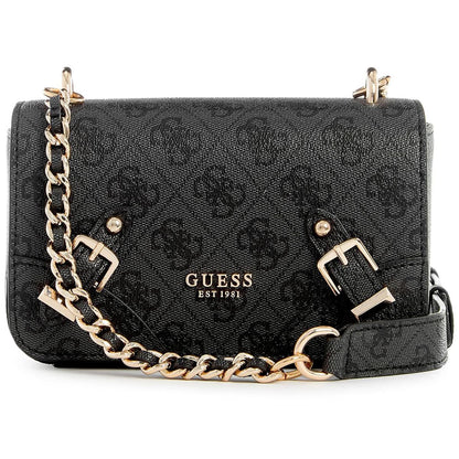 Guess Coal Black Women Crossbody Bag Hwsg87 44780 Black