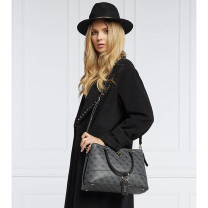 Guess Coal Black Women Handbag Hwbg83 77060 Clo