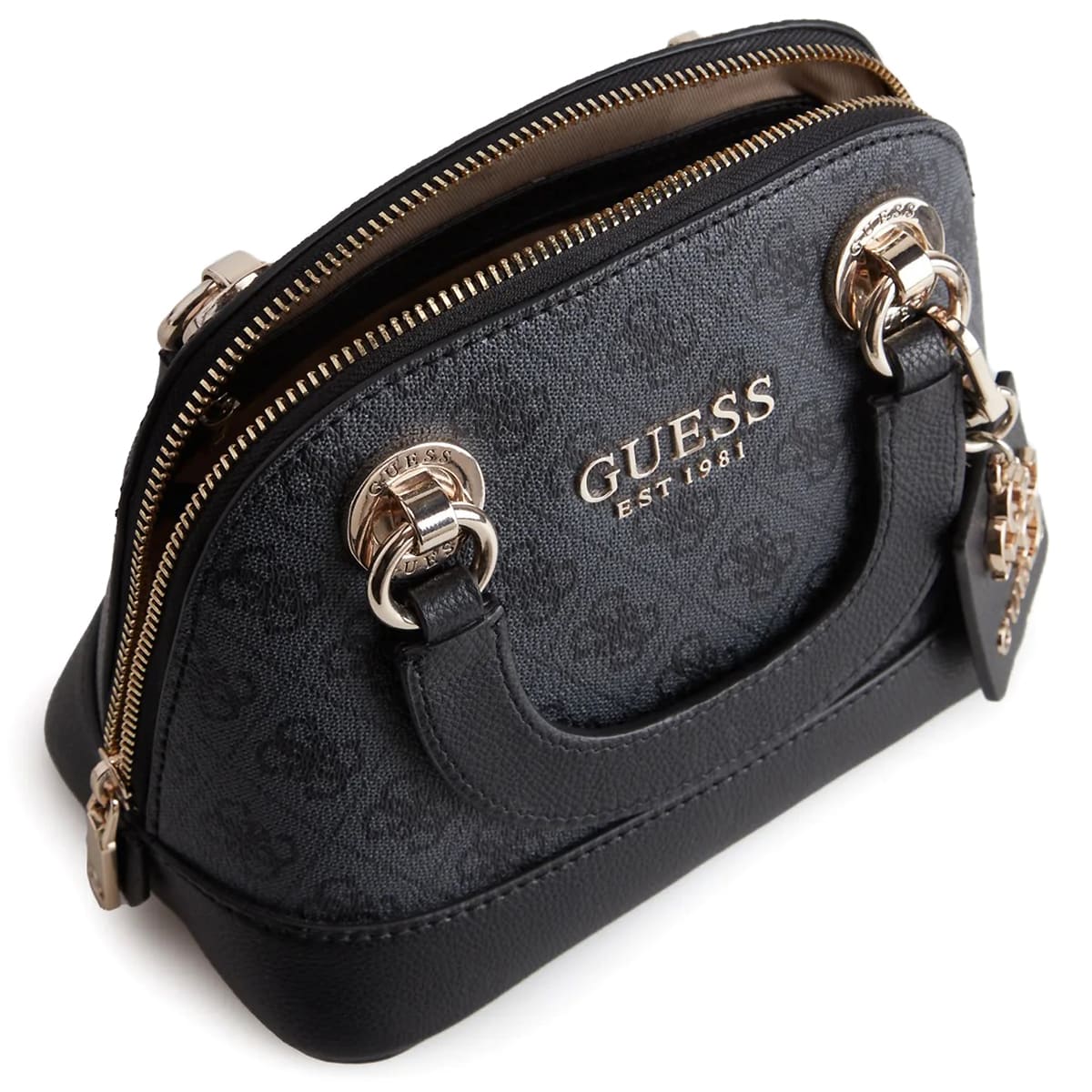 Guess Coal Women Handbag Hwsg7737050 Coal