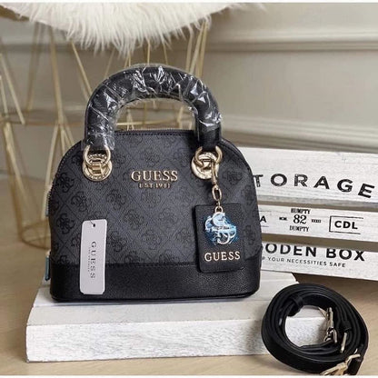Guess Coal Women Handbag Hwsg7737050 Coal