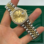 Rolex Datejust Mirror Original Women's Watch