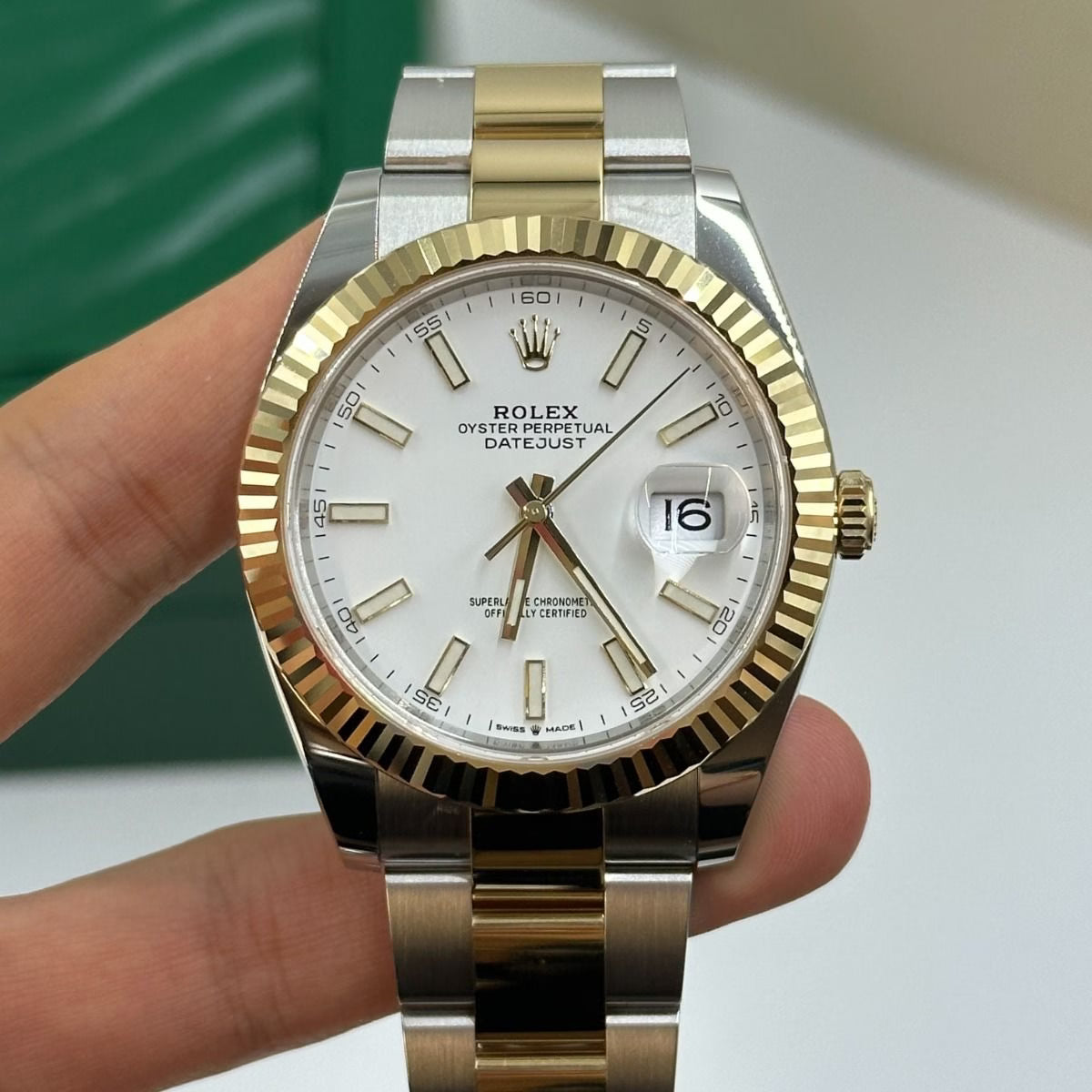 Rolex Datejust Mirror Original Watch