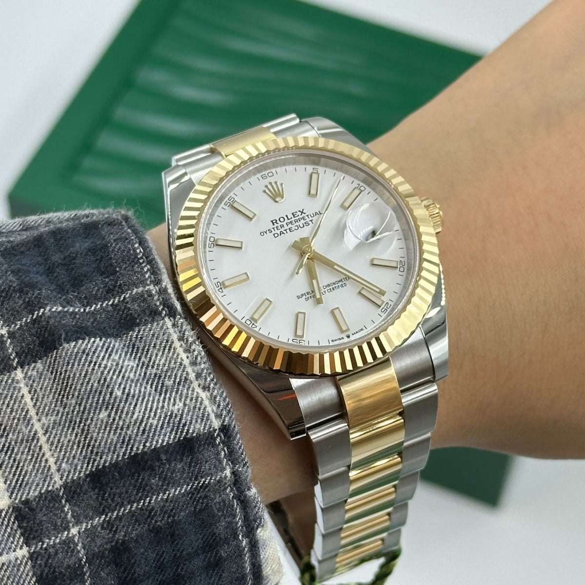 Rolex Datejust Mirror Original Watch