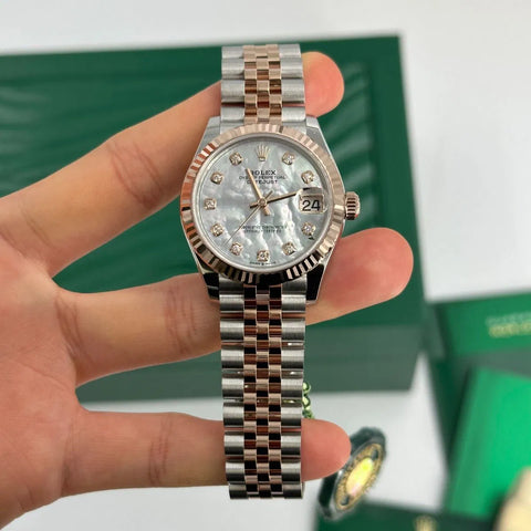 Rolex Datejust Mirror Original Women's Watch