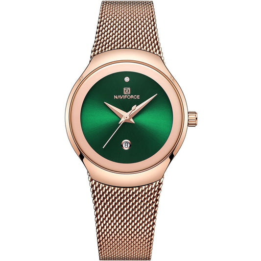 Naviforce Women's Watch NF5004-RG-GN