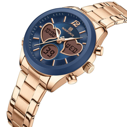 Naviforce Women's Watch NF5045S-RG-BE-RG