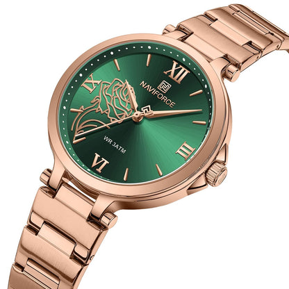 Naviforce Women's Watch NF5060-RG-GN