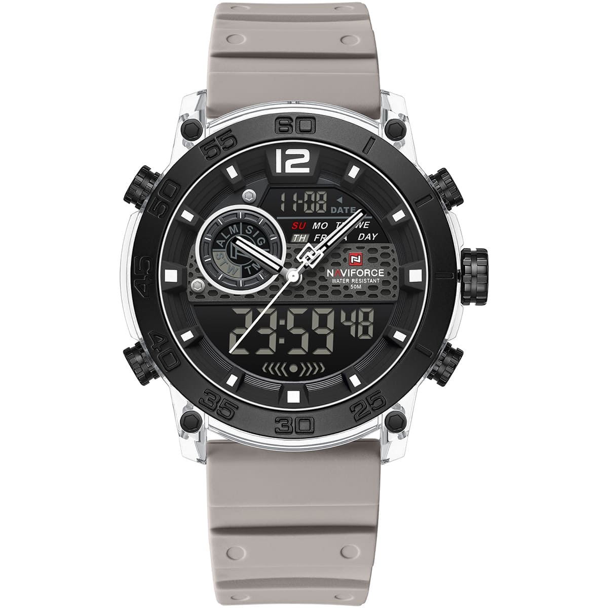 Naviforce Men's Watch NF6104-SW-GY