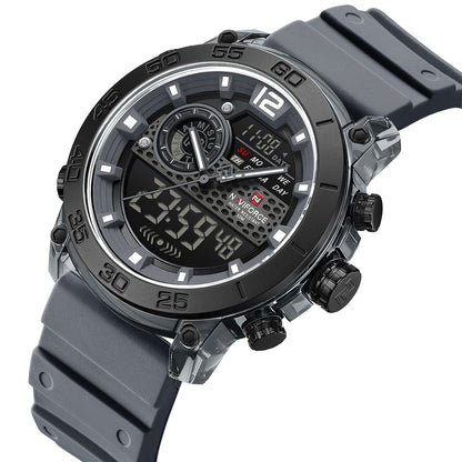 Naviforce Men's Watch NF6104-T-GY-WT-GY
