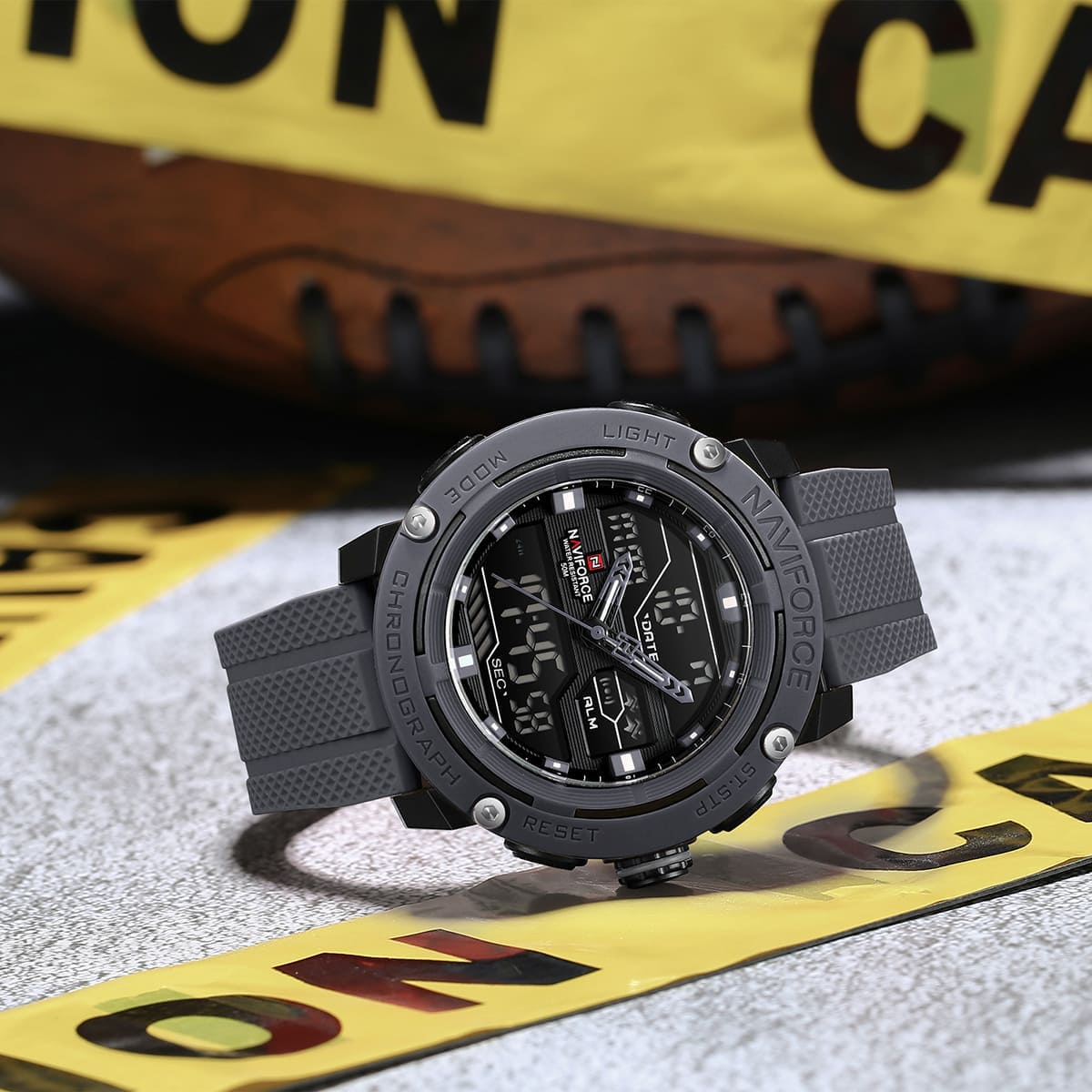 Naviforce Men's Watch NF7114-T-GY-T-GY