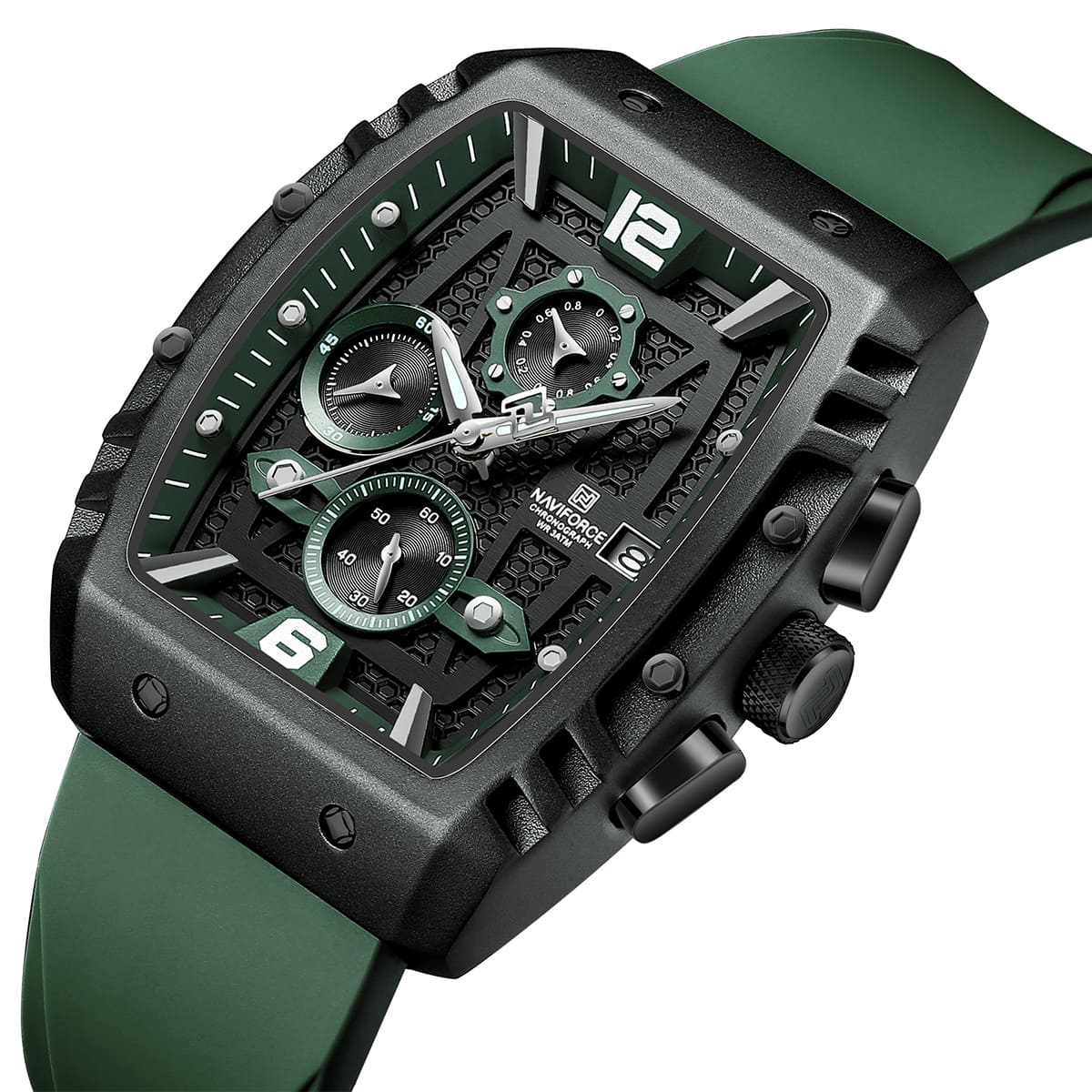 Naviforce Men's Watch NF8025-B-GN-GN
