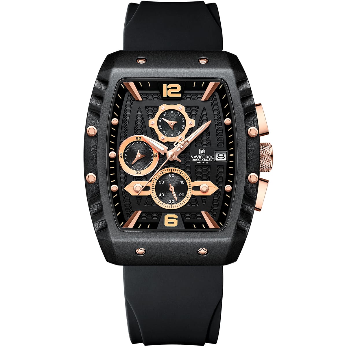 Naviforce Men's Watch NF8025-B-RG-B