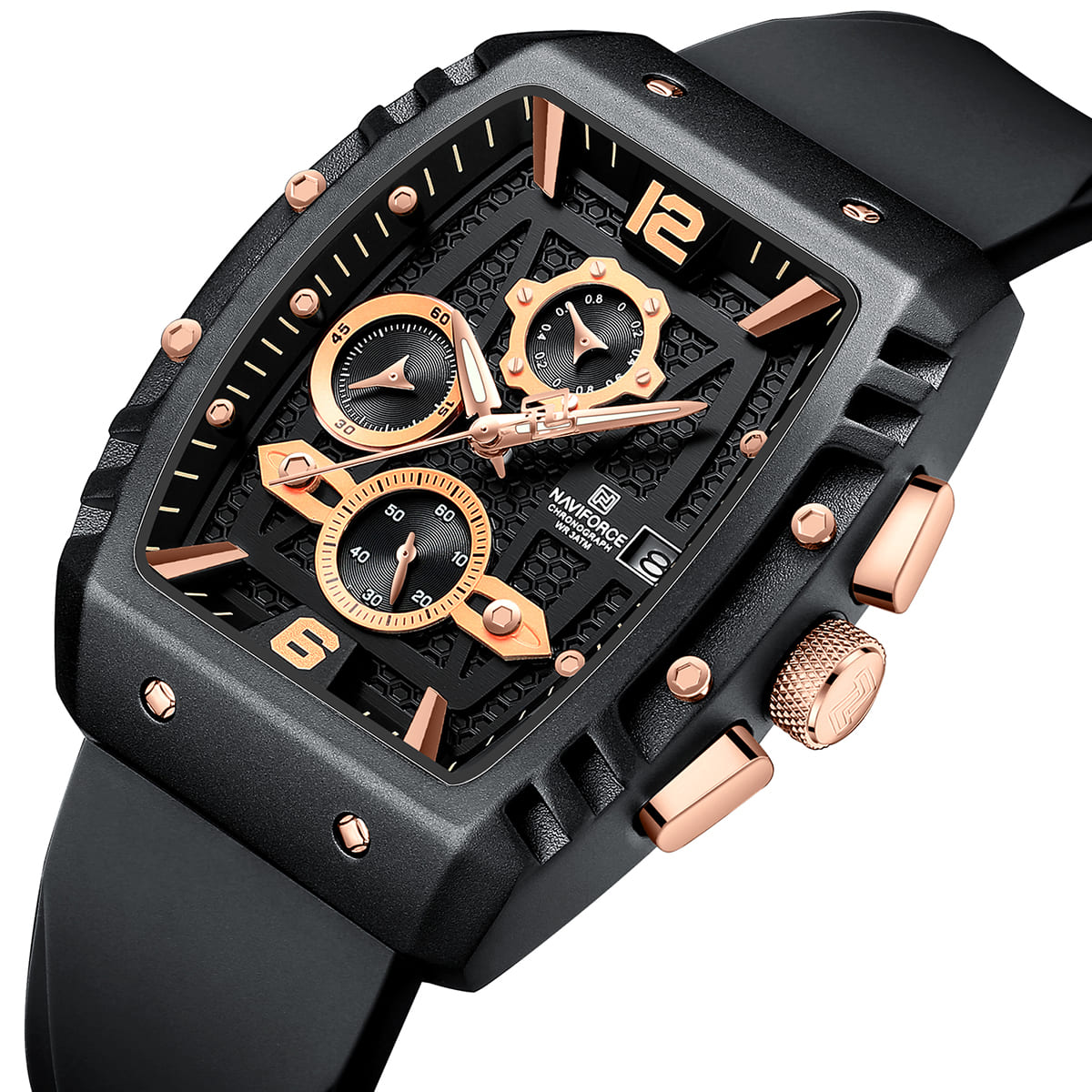 Naviforce Men's Watch NF8025-B-RG-B