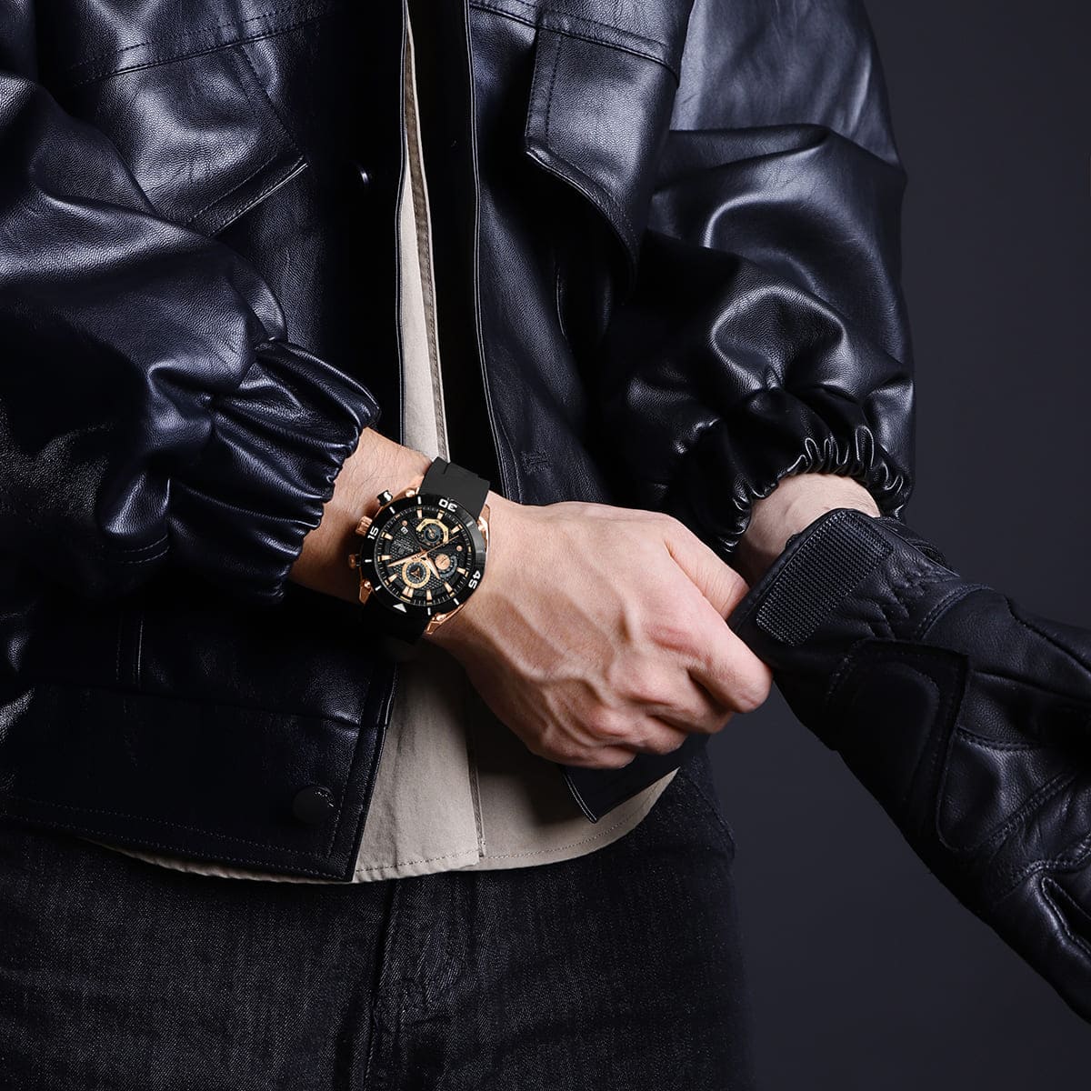 Naviforce Men's Watch NF8038-RG-BB