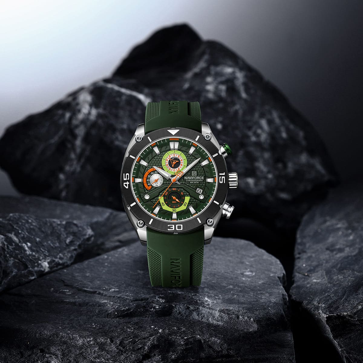 Naviforce Men's Watch NF8038-S-GN-GN