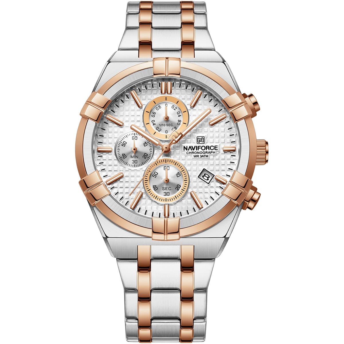 Naviforce Men's Watch NF8042-SW-RG
