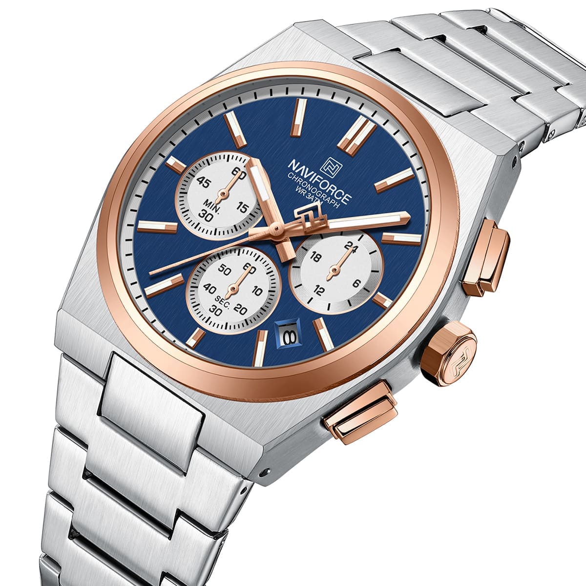 Naviforce Men's Watch NF8048G-SW-RG