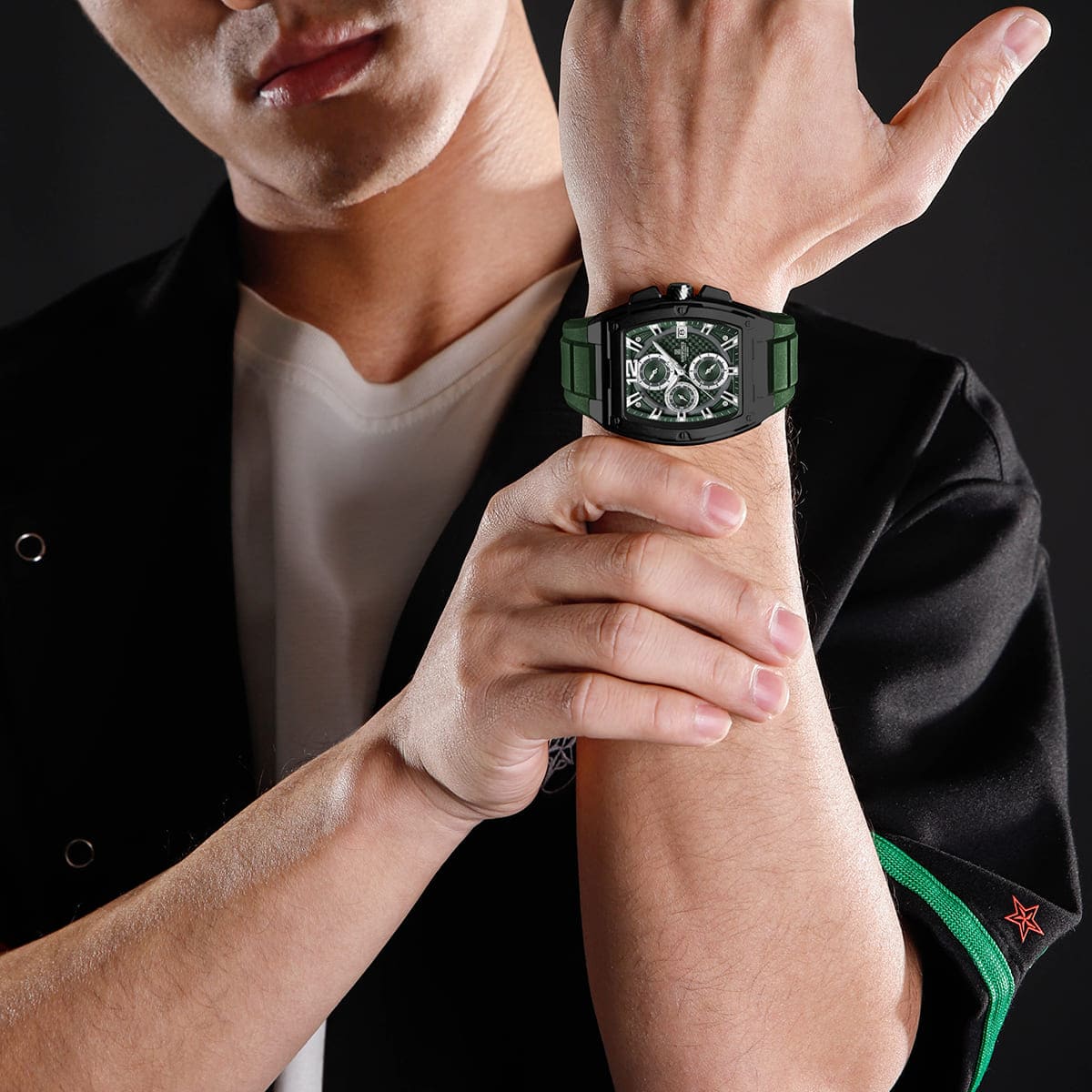Naviforce Men's Watch NF8050-B-GN-GN