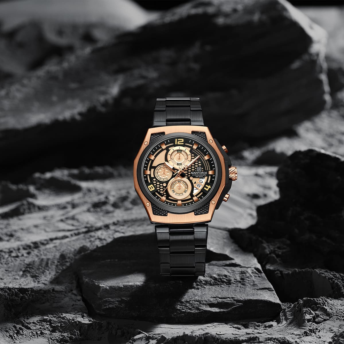 Naviforce Men's Watch NF8051S-RG-BB