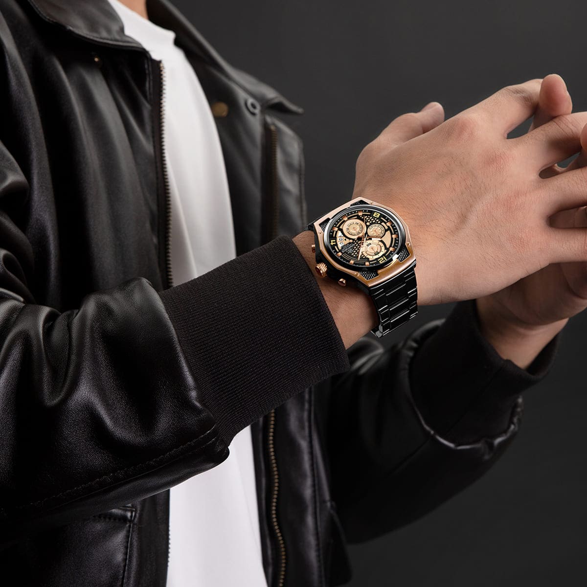 Naviforce Men's Watch NF8051S-RG-BB