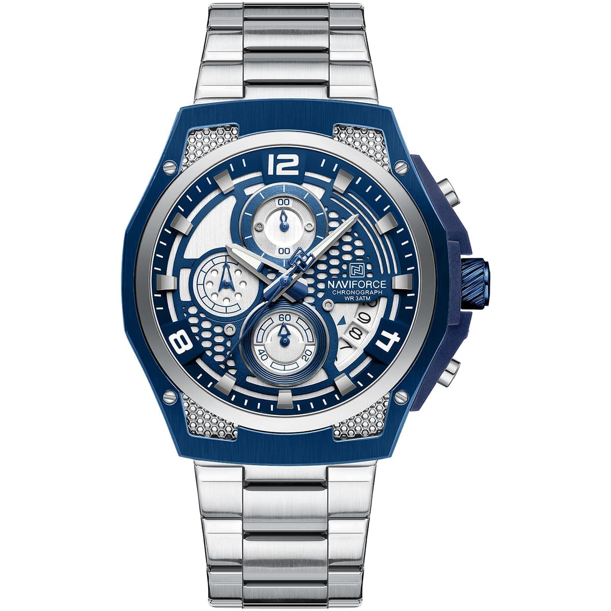 Naviforce Men's Watch NF8051S-S-BE-S