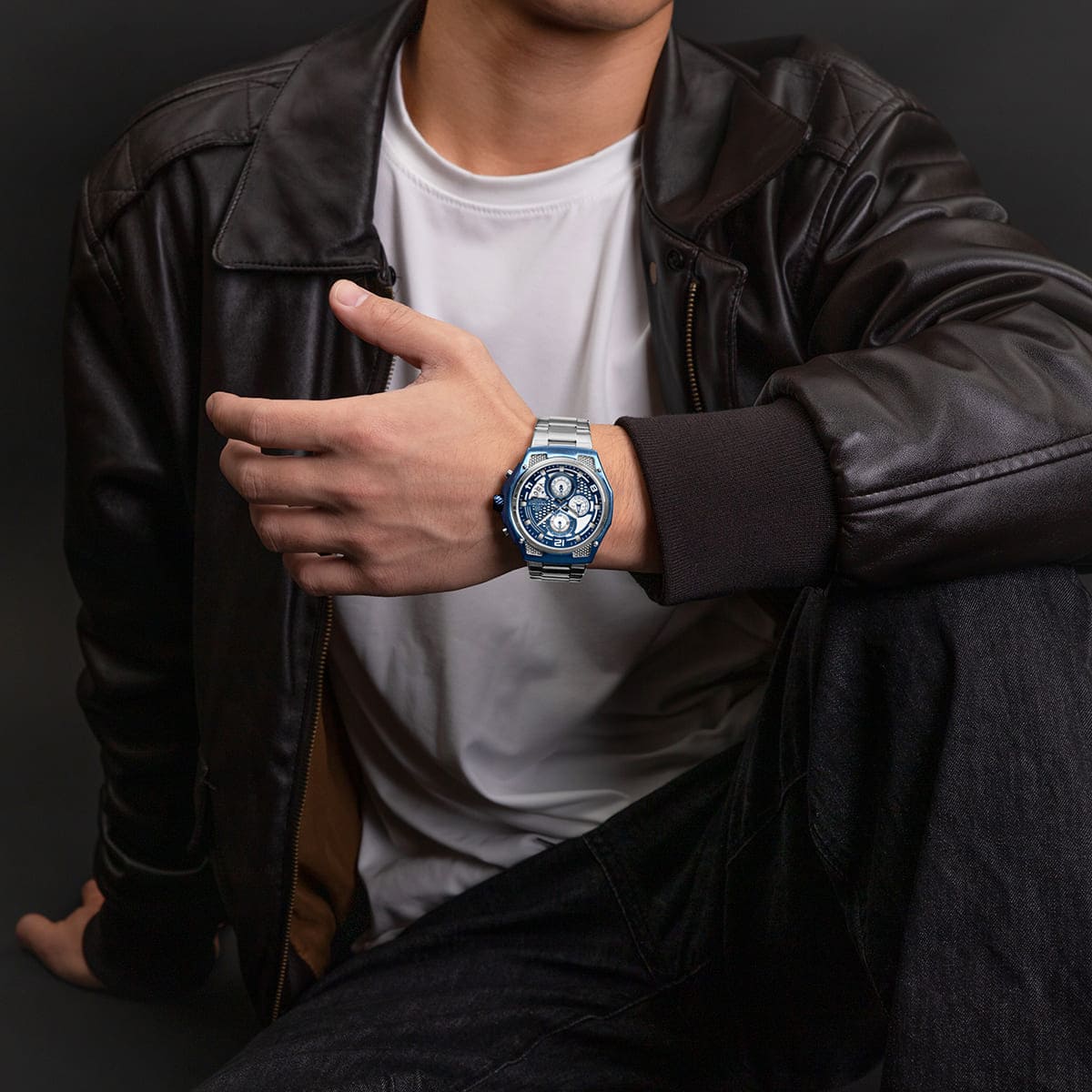 Naviforce Men's Watch NF8051S-S-BE-S