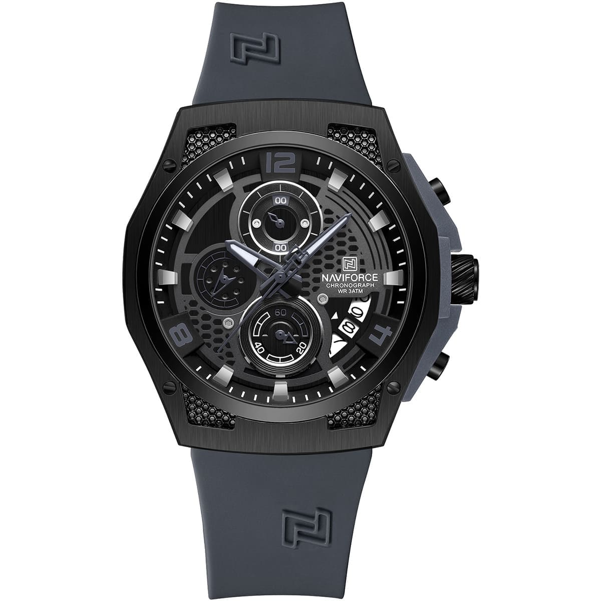 Naviforce Men's Watch NF8051T-BB-GY