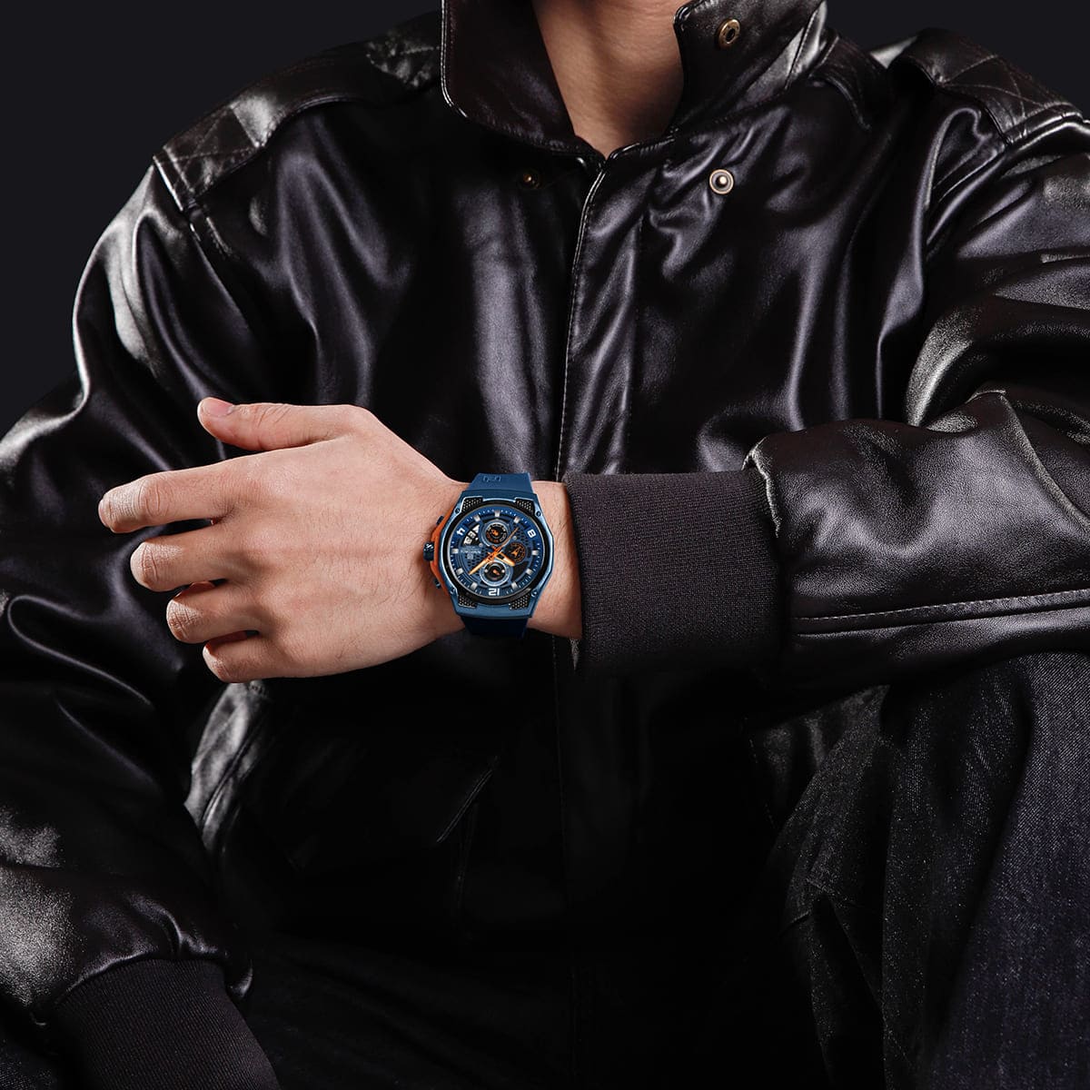 Naviforce Men's Watch NF8051T-B-BE-BE