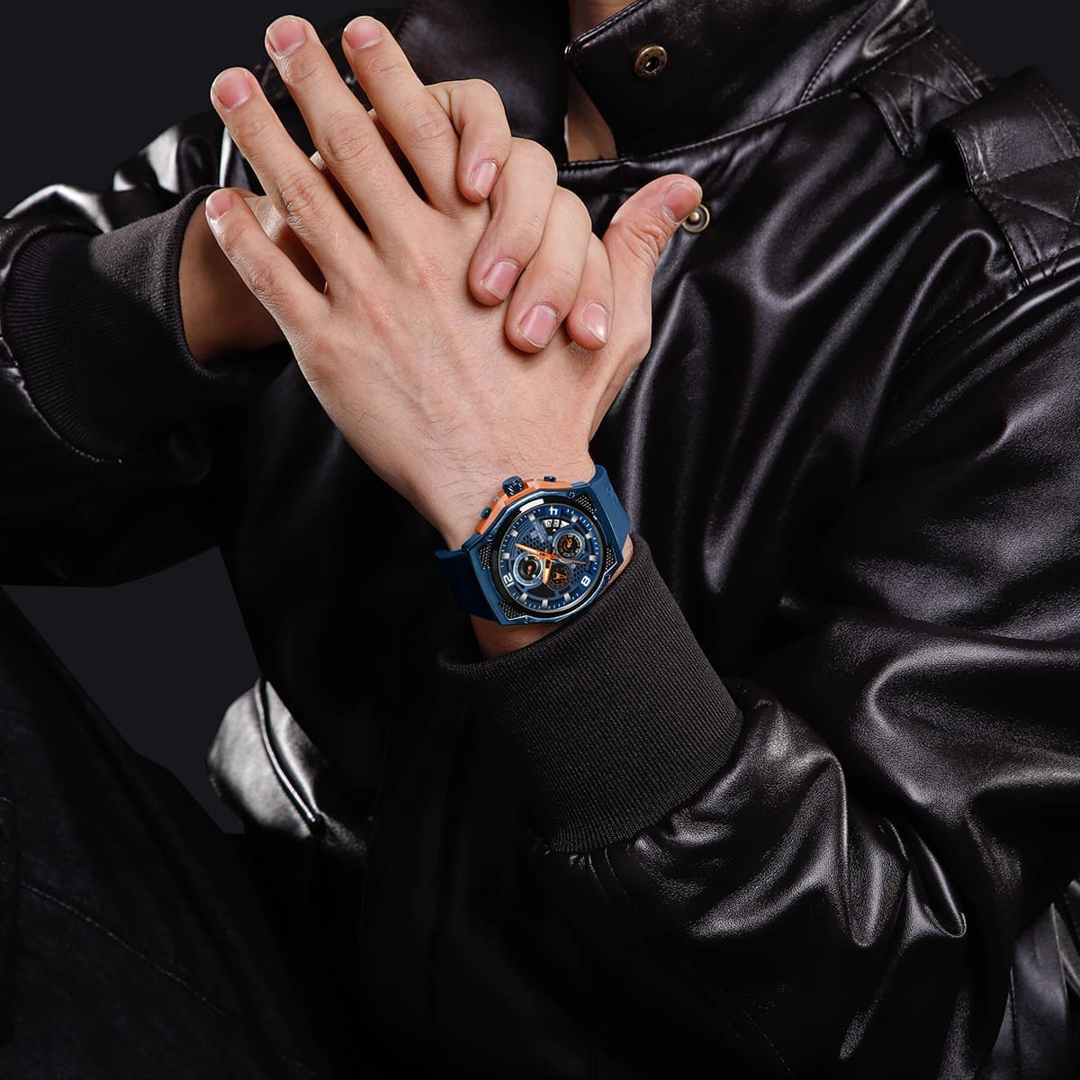 Naviforce Men's Watch NF8051T-B-BE-BE