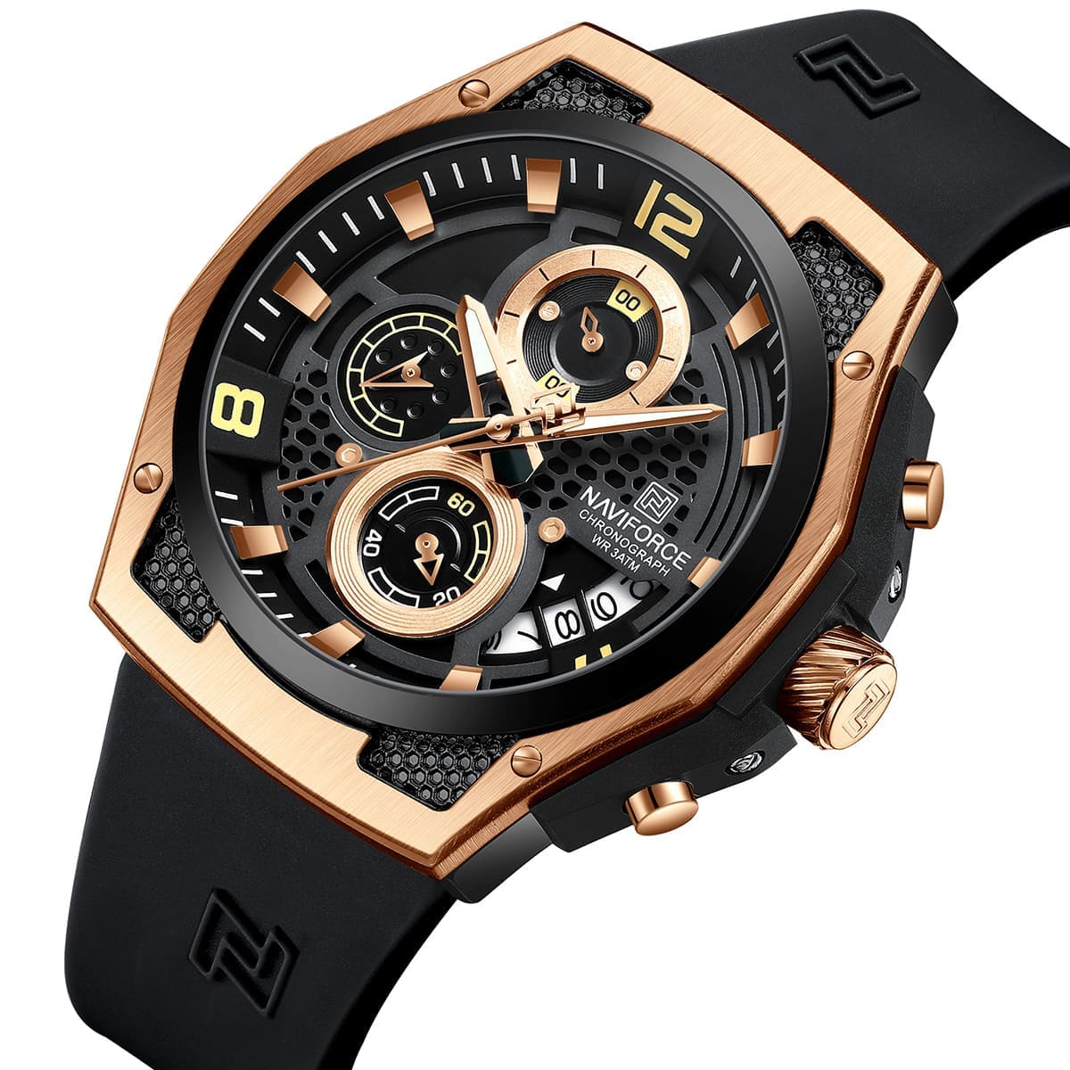 Naviforce Men's Watch NF8051T-RG-BB