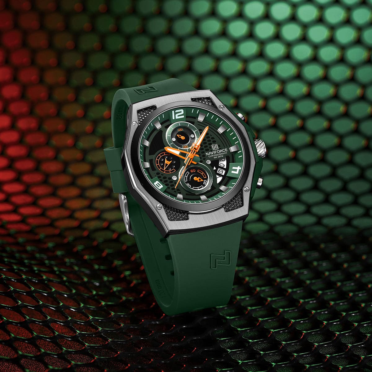 Naviforce Men's Watch NF8051T-S-GN-GN