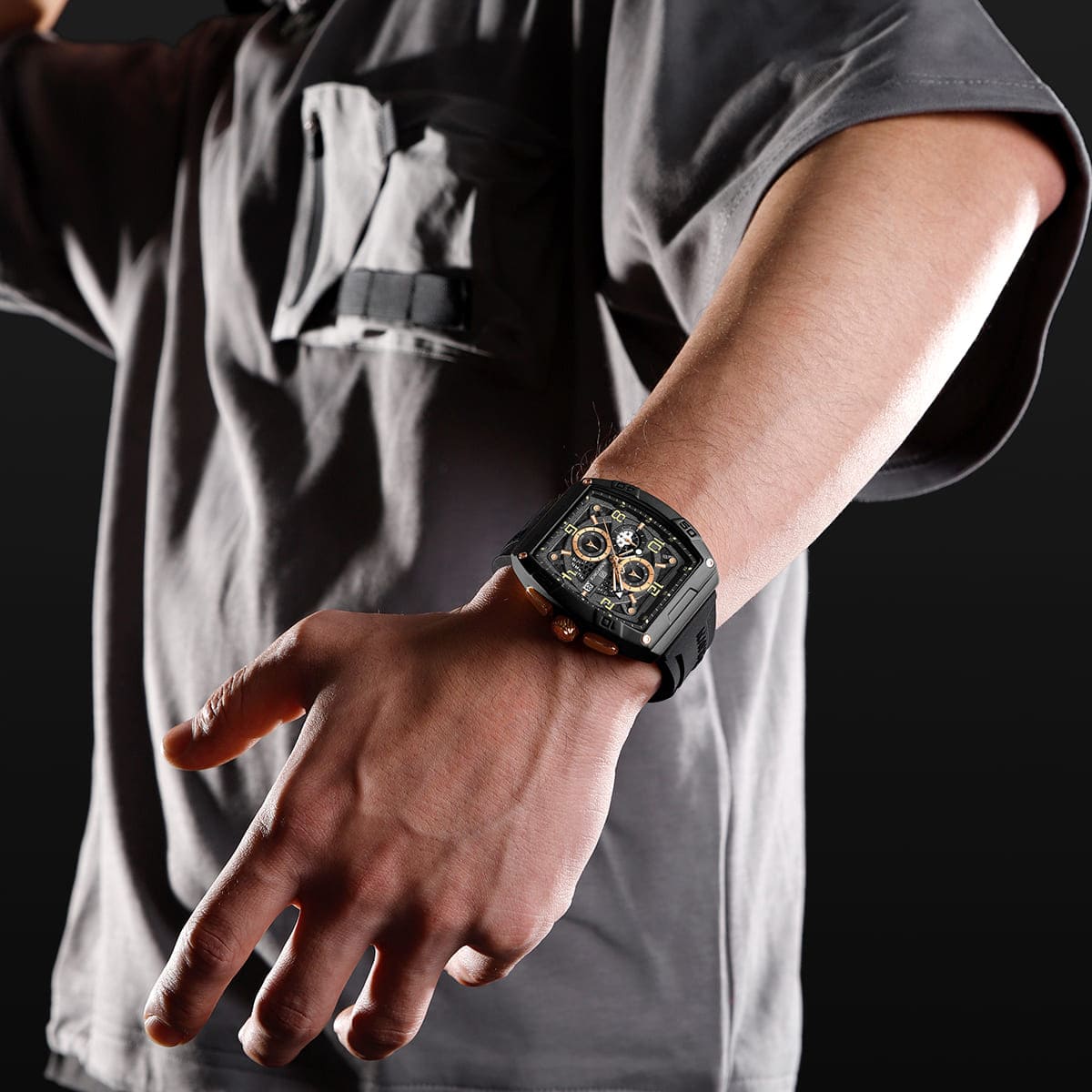 Naviforce Men's Watch NF8052-B-RG-B