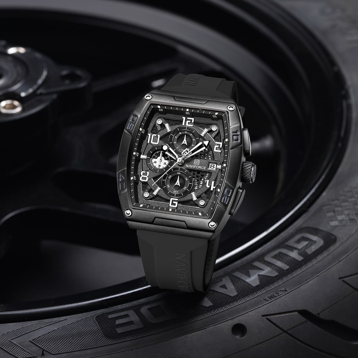 Naviforce Men's Watch NF8052-BWB