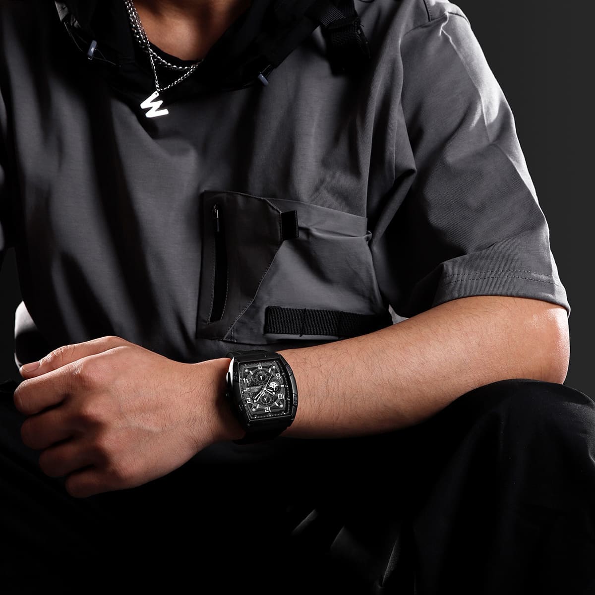 Naviforce Men's Watch NF8052-BWB