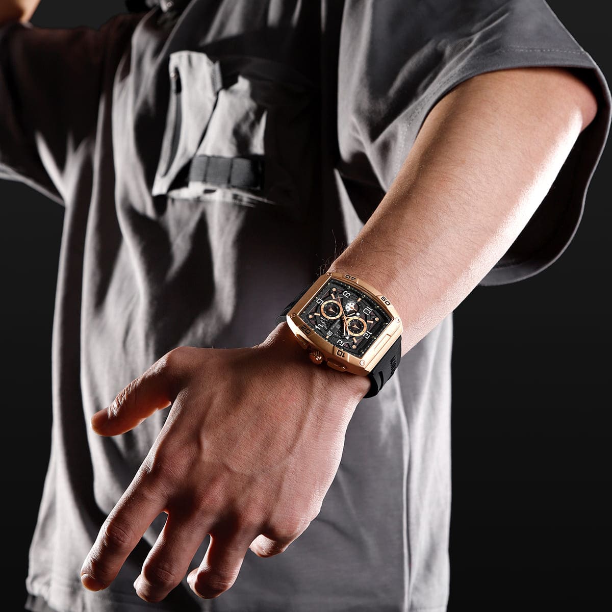 Naviforce Men's Watch NF8052-RG-CE-B