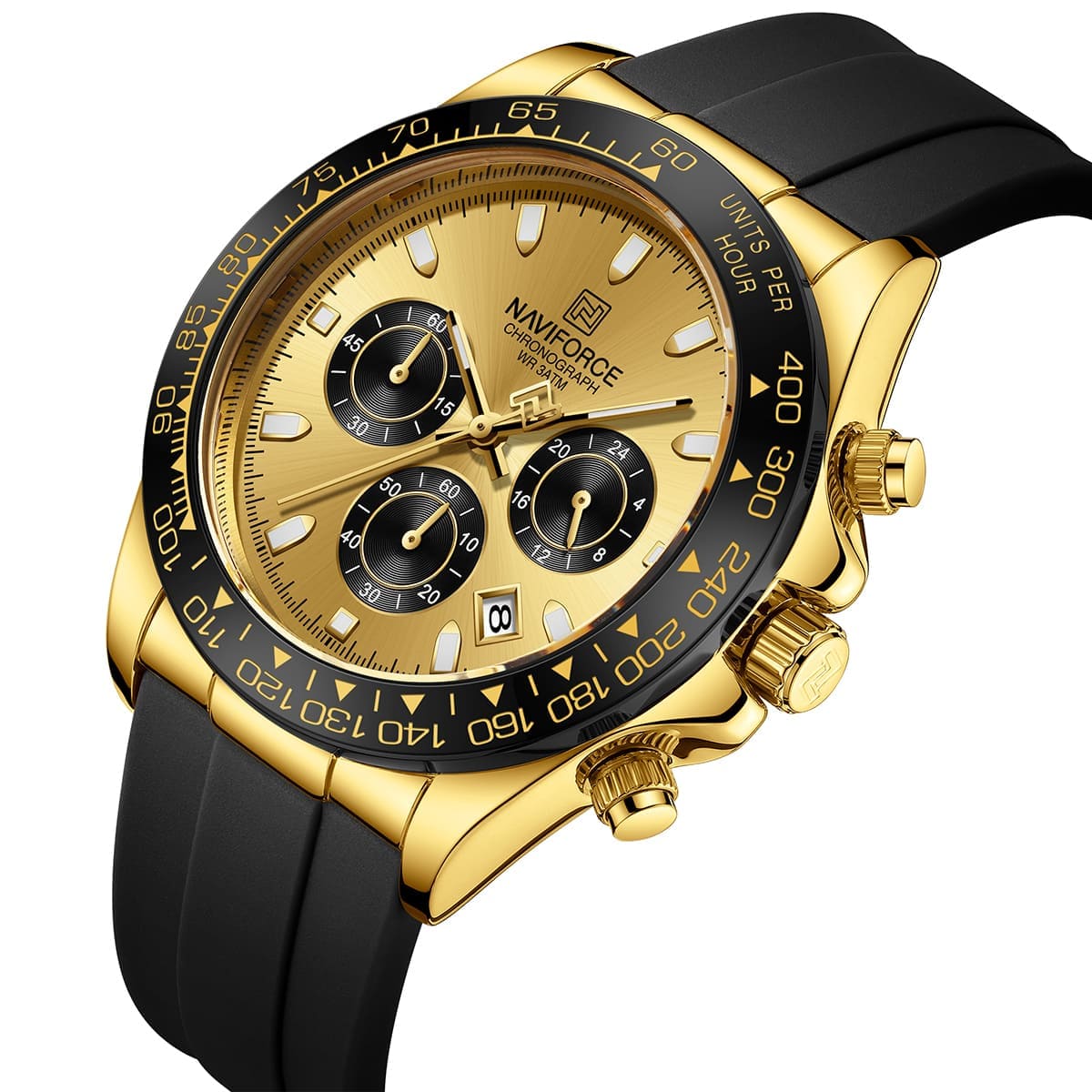 Naviforce Men's Watch NF8054-GGB