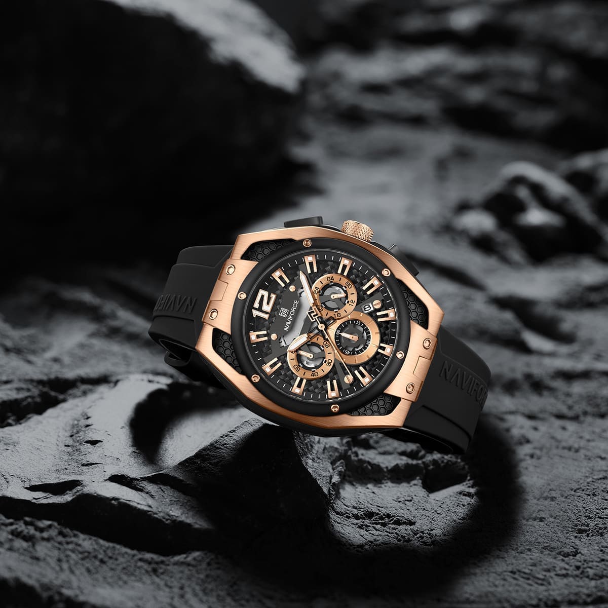 Naviforce Men's Watch NF8063-RG-BB