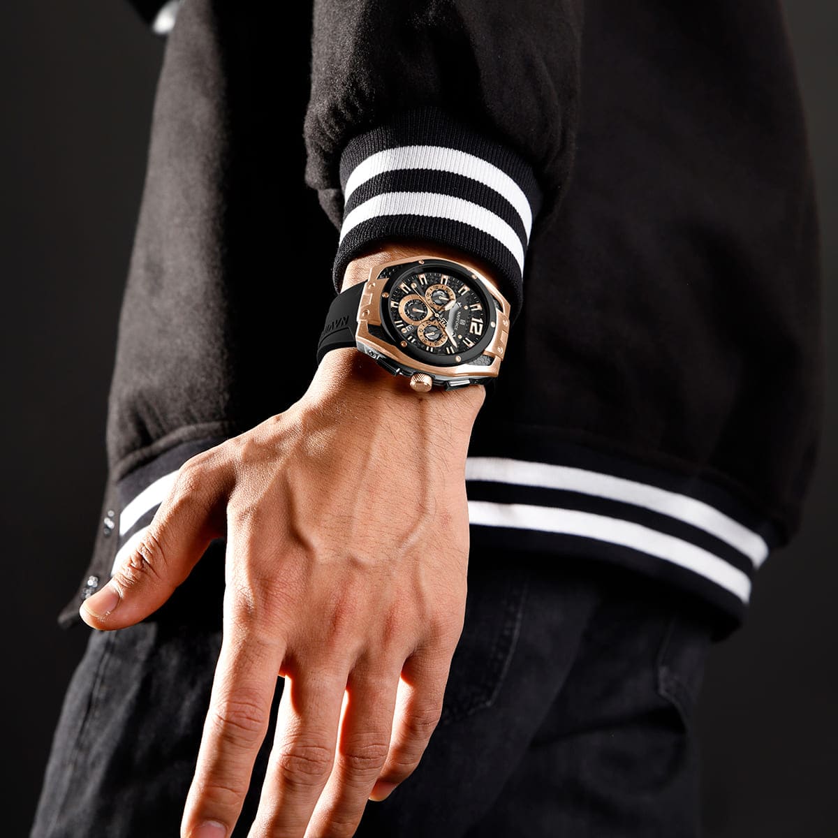 Naviforce Men's Watch NF8063-RG-BB