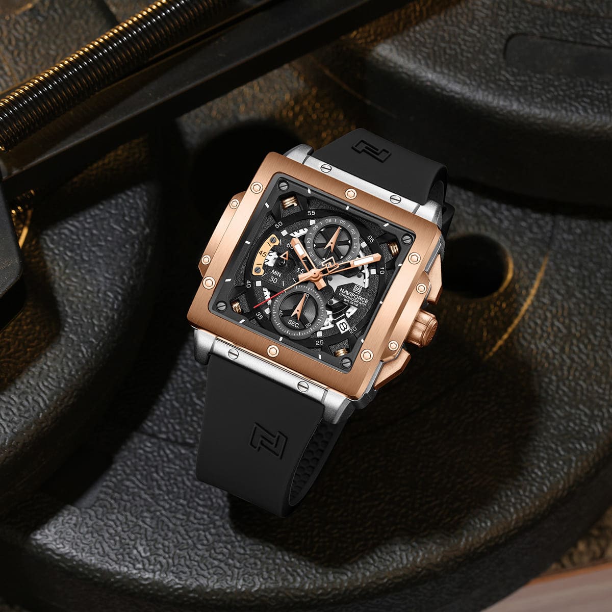 Naviforce Men's Watch NF8064-S-RG-B