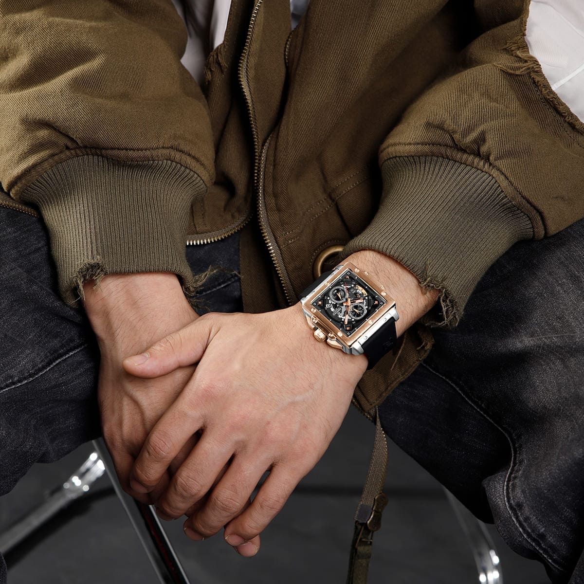 Naviforce Men's Watch NF8064-S-RG-B
