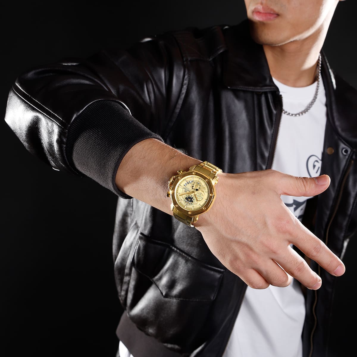 Naviforce Men's Watch NF8065-GGG