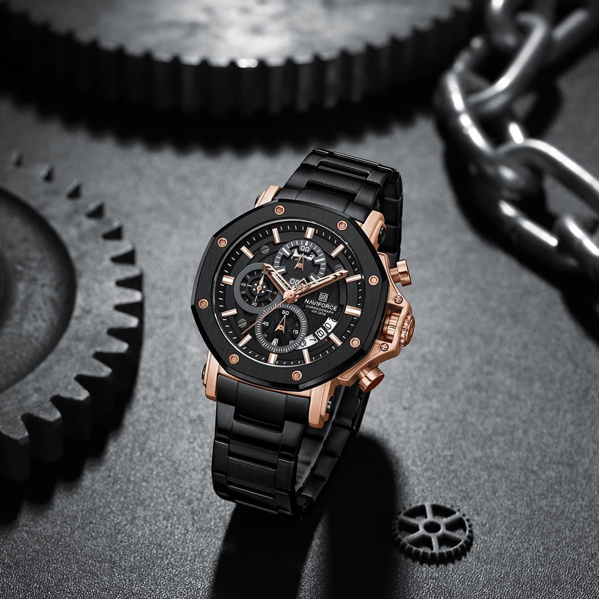 Naviforce Men's Watch NF8065-RG-BB